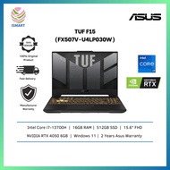 Asus Gaming Laptop TUF F15 FX507V-U4LP030W 15.6" FHD 144Hz Mecha Gray ( I7-13700H, 16GB, 512GB SSD, RTX4050 6GB, W11 )