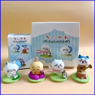 SQ3 4pcs Chiikawa Usagi Action Figure Friend Series Model Toys Collections gift for children QS3