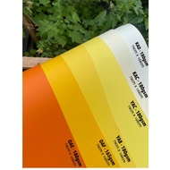 Art paper in yellow and orange tones (size 39cm x 54cm or 35cm x 50cm) - Read product description ca