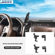 HEBE Plastic Material Mobile Phone Holder For Ford F150 2015 2016 2017 2018 2019 2020 Phone Fixed Br