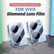 ฟิล์มกระจกนิรภัยเลนส์กล้องเลนส์เต็ม Vivo Y36 5G Y27S Y27 Y36 4G