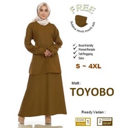 Baju Seragam Dinas Gamis PEMDA PNS Khaki Wanita Toyobo Baju Dinas Pemda Wanita Gamis Keki Pemda bhn 