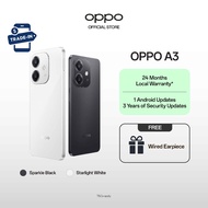OPPO A3 16(8+8GB) + 128GB / Military-Grade Shock Resistance / 45W SUPERVOOC / 1000nit Display / Spla