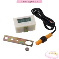 LANFYGOODSS 0-99999 Counter, Plastic LCD Digital, Loop Counter 5 Digit