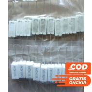 (10 PCS) 10OHM 5WATT R LIME RESISTOR 10OHM 5W 10 OHM 5 WATT RESISTOR