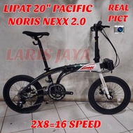 Promo Sepeda Lipat Folding Bike Pacific , Sepeda Lipat Pacific Noris