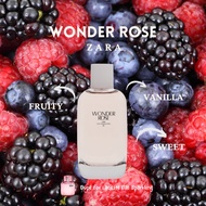 Decant Zara Wonder Rose 3ml Perfume
