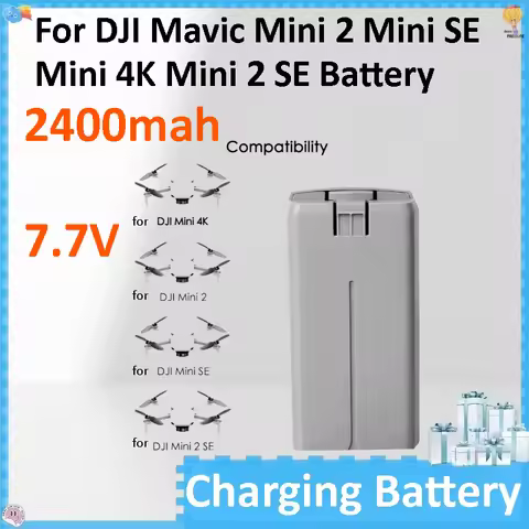 New 2400mah 7.7v Battery for DJI Mavic Mini 2/SE Mini 4K Mini 2 SE Battery