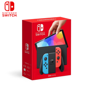 任天堂（Nintendo）Switch NS掌上游戏机 OLED主机 日版港版白彩色 便携家用 Switch OLED【红蓝彩色】 日版 单机标配