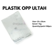 PLASTIK OPP 25X35/PK