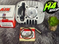 เสื้อสูบW110iLEDปี2021+ลูกสูบAIRสลัก12+แคมช่างเฮงตรงรุ่นขนาด50-53-54-56มิล