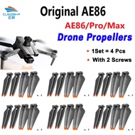4PCS AE86 ProMax+ Drone Propellers AE86 Spare Paddles For AE86 ProMax 8k Aerial Brushless Drone Acce