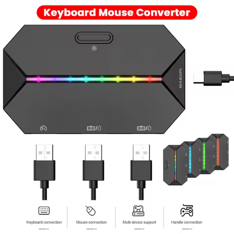 G6L Electronic Machine Game Parts Gaming Keyboard Mouse Converter Controller Adapter for Switch Xbox