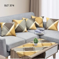 TABLECLOTH + SOFA CUSHION COVER PACKAGE 45X45 (1 TABLECLOTH + 5 COVERS) - SLT45 Cushion Cover Pillow