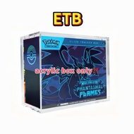 （Ready Stock）Pokemon acrylic pokemon ETB magnetic acrylic box宝可梦ETB亚克力展示盒