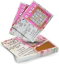 My Scratch Offs Bridal Wedding Shower Bingo Scratch Off Game Cards for prizes 26 Cards 24 Sorry 2 Wi