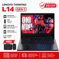 READY STOCK Lenovo ThinkPad L14 Laptop, 14" i5 10th Gen, 8GB RAM, 256GB SSD, Win 11