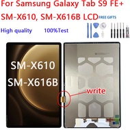 For Samsung Galaxy Tab S9 FE+ Plus X610 X616 SM-X610 SM-X616B LCD Display Touch Screen Digitizer Gla
