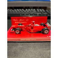 [Orphan] Mini Cut 1/43 F1 Ferrari F300 Irving 1998 Seasonal Tower Wing Version Marlboro Smoke Label 