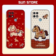 Lucky Horse Oppo A15, A15s Case LuckyCNY 2026 Phone Case