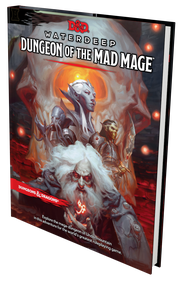 WATERDEEP: DUNGEON OF THE MAD MAGE Dungeons and Dragons D&D RPG Wizards [Branded New][Authentic Wiza