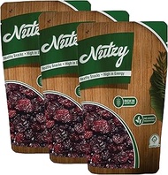 Nutzy Whole Cranberries 600 Grams (200g X 3) – Craneberries Dry Fruit | Sweet and Juicy Superfruit P