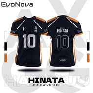 EvoNova Haikyuu Karasuno - Hinata ' Anime Shirt Jersey T-shirt Karasuno High School Hinata Shoyo Hai