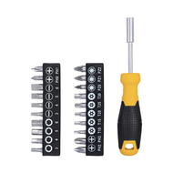 Bộ Tua Vít 20 Đầu Vít Từ Tính Đa Năng Deli Tools - Sửa Chữa Vật Dụng Đồng Hồ Điện Thoại - Chất Liệu