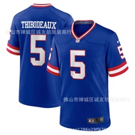 ⊙ NFL Football Jersey Giants 5 New Blue Kayvon Thibodeaux Jersey On behalf of