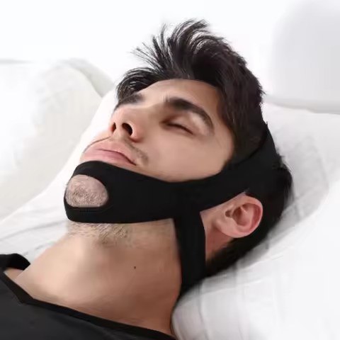 New Neoprene Anti Snore Stop Snoring Chin Strap Belt Anti Apnea Jaw Solution Sleep Support Apnea Bel