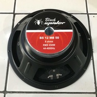 speaker 12 inch black spider BS 12 MB 50