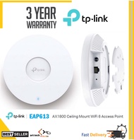 TP LINK EAP613 AX1800 CEILING MOUNT WIFI 6 ACCESS POINT