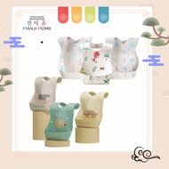 Hanji Disposable Mess Free Baby Bib Travel Waterproof Bib Lapik Makan Baby Eating Bibs Feeding Apron