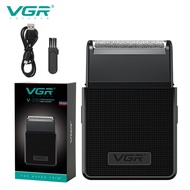 VGR V-376 Mesin Cukur Janggut Rambut Shaver Elektrik Mini Portabel Foil Shaver Pocket Shaver dengan 