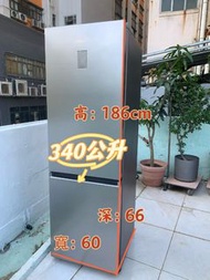 💥限時優惠💥落單即減$200❤️👈 Samsung 三星 雙門雪櫃 RB34T675FS9 下置式冰格 340公升 186CM高 二手電器 清倉大減價 最新款 貨到付款 精選貨品 香港二手 洗衣機 二