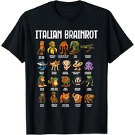 Italian Brain Rot Italian Brainrot Funny Memes T-Shirt Unisex T-Shirt