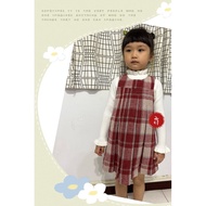 Left 90 (720) Fei 2024 Autumn Winter Perfume Nana 72043 Large Checked Vest Dress