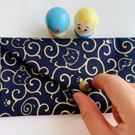 貓貓小豬喜洋羊红包袋 氣質藍 存摺袋 筆袋