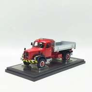 Golden 1/50 Berna 4vm BIutorange Simulation Resin Truck Model Collection-Ornaments
