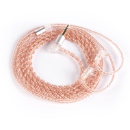 KBEAR 2PIN MMCX QDC TFZ IEM Cable 4-Core Pure Copper Earphone Replacement Cord with 3.5mm Plug for K