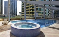 Prime 1BR Global Lake View Mins Metro