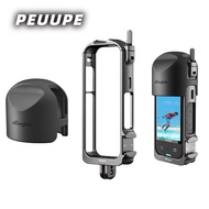 Suitable for Insta360 X3 Metal Rabbit Cage Dedicated Silicone Lens Case X3 Protection Protective Fra