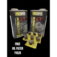 PROTAPER ENGINE OIL Y15ZR Y16ZR LC FZ SRL115 FREE OIL FILTER
