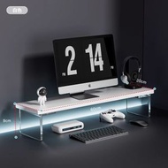 全城熱賣 - w98 (單層 长60cm )亞克力增高架 辦公室電腦增高架 多用途電腦屏幕 增高架 台式電腦屏幕加高及收納架 檯面收納櫃