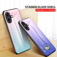 Cool Gradation Glass Phone Case For Realme GT Neo6 Neo5 Neo3 Neo3T Neo2 Neo2T Neo X7 Pro Max XT 5G 4