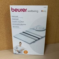 全新德國beurer 電暖熱墊 HK25 電熱Heat Pad #暖蛋 冬天厚墊毛巾被 溫暖肚仔 男女適合 冬天必備 原裝行貨 3年保養 男女朋友父母親節老人家長輩生日禮物