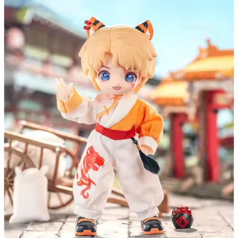 In stock Nagi Beast 3rd Generation Dragon Journey Season Series bjd Blind Box Caixa Caja Girls Dolls