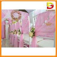 Rèm Vải Voan Trang Trí Sự Kiện Đám Cưới Rèm Làm Đã May Làm Phông Nền Chụp Ảnh Sang Trọng DG-606