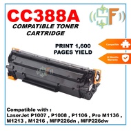 Compatible CC388A 388A CC 388A 88A 88 Toner Cartridge HP for LaserJet P1007 P1008 P1106 Pro M1136 M1