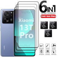6-in-1 For Xiaomi 13T Pro Glass For Mi 13T Pro Protective Glass 9H Film Screen Protector For Xiaomi Mi 9T 10T 11T 12T 13T Pro Len Glass